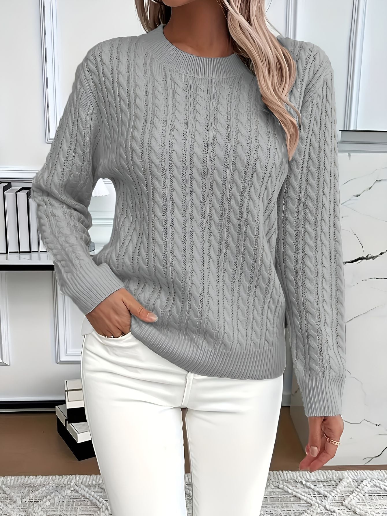 Audrey | Long Sleeve Ribbed Top