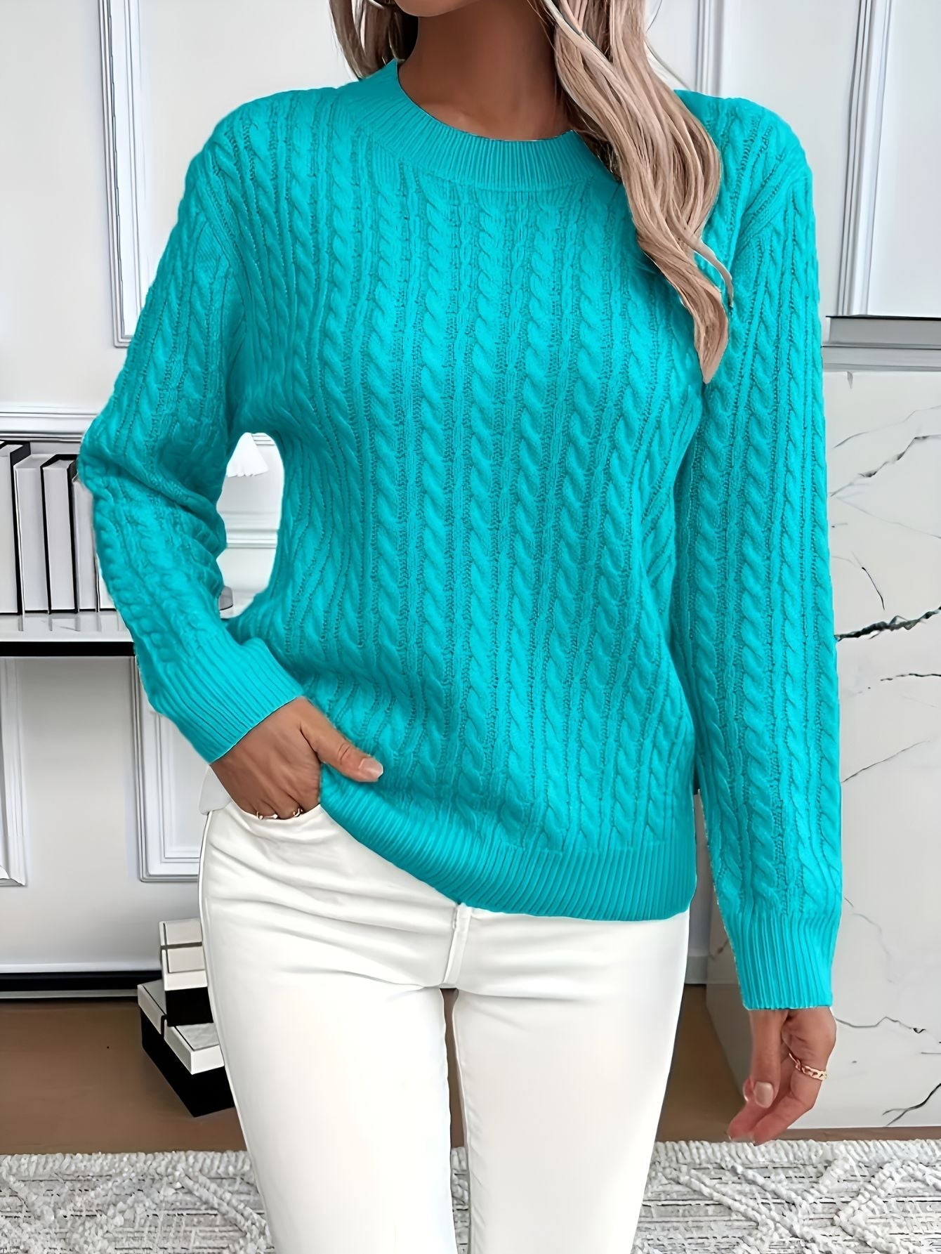 Audrey | Long Sleeve Ribbed Top