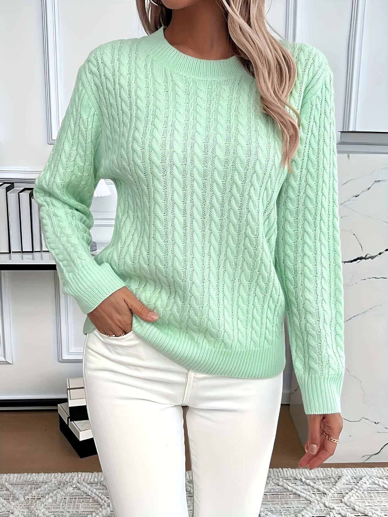 Audrey | Long Sleeve Ribbed Top