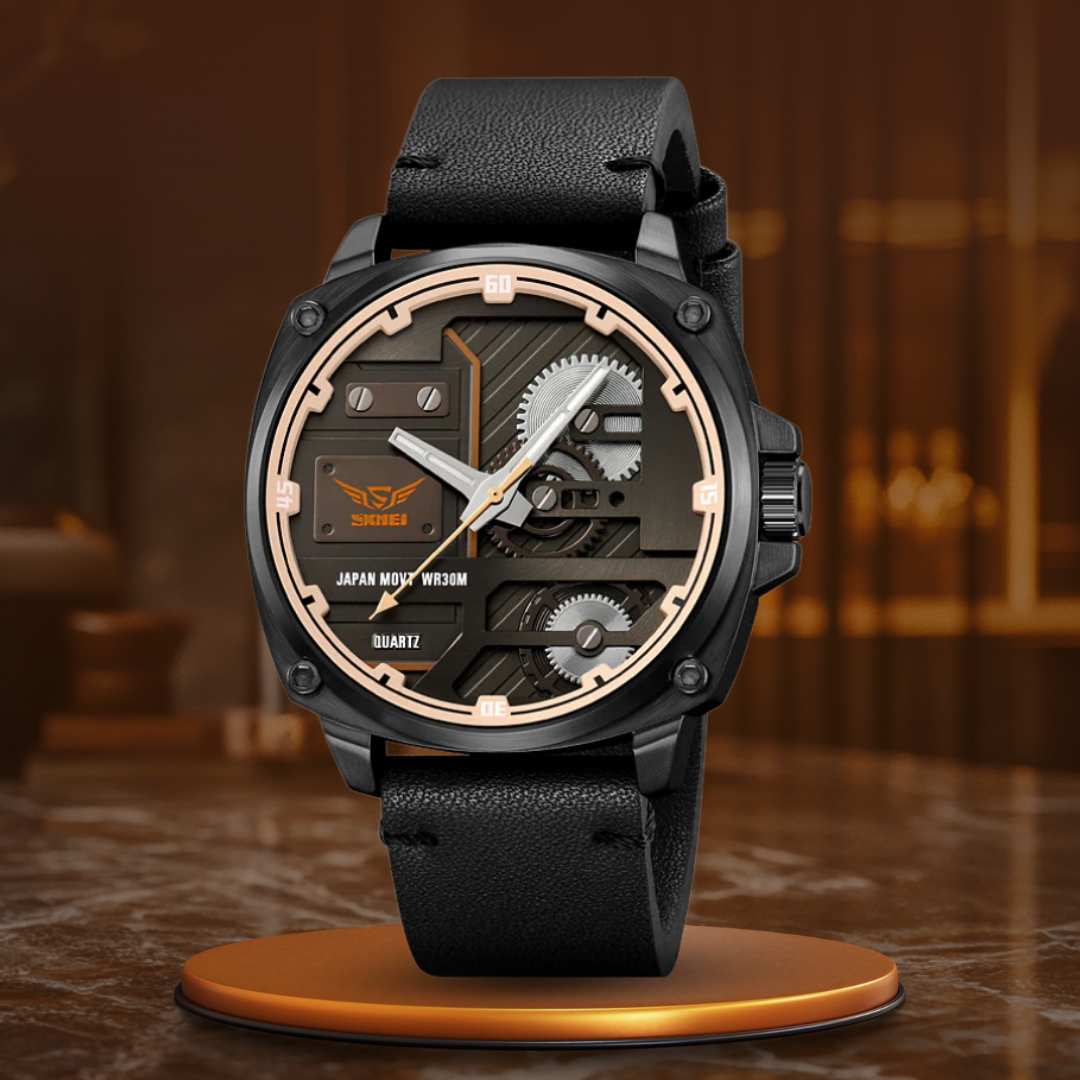 Julien | Montre Élégante Cuir