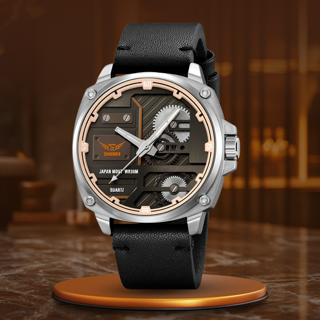 Julien | Montre Élégante Cuir