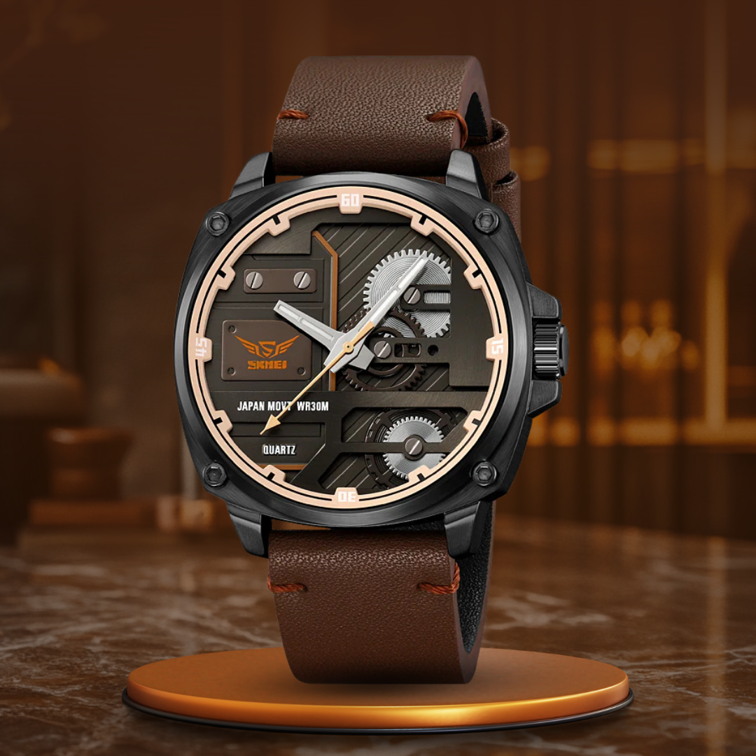 Julien | Montre Élégante Cuir