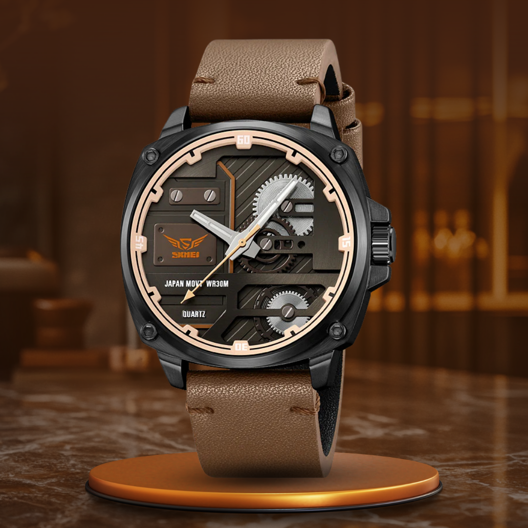 Julien | Montre Élégante Cuir