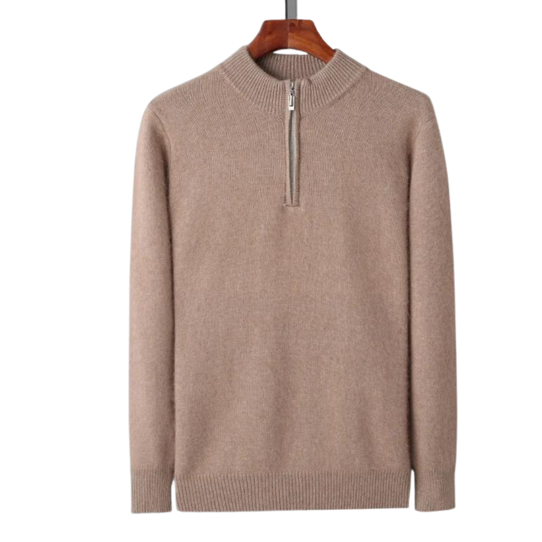 Laurent | Luxe Cashmere Zip