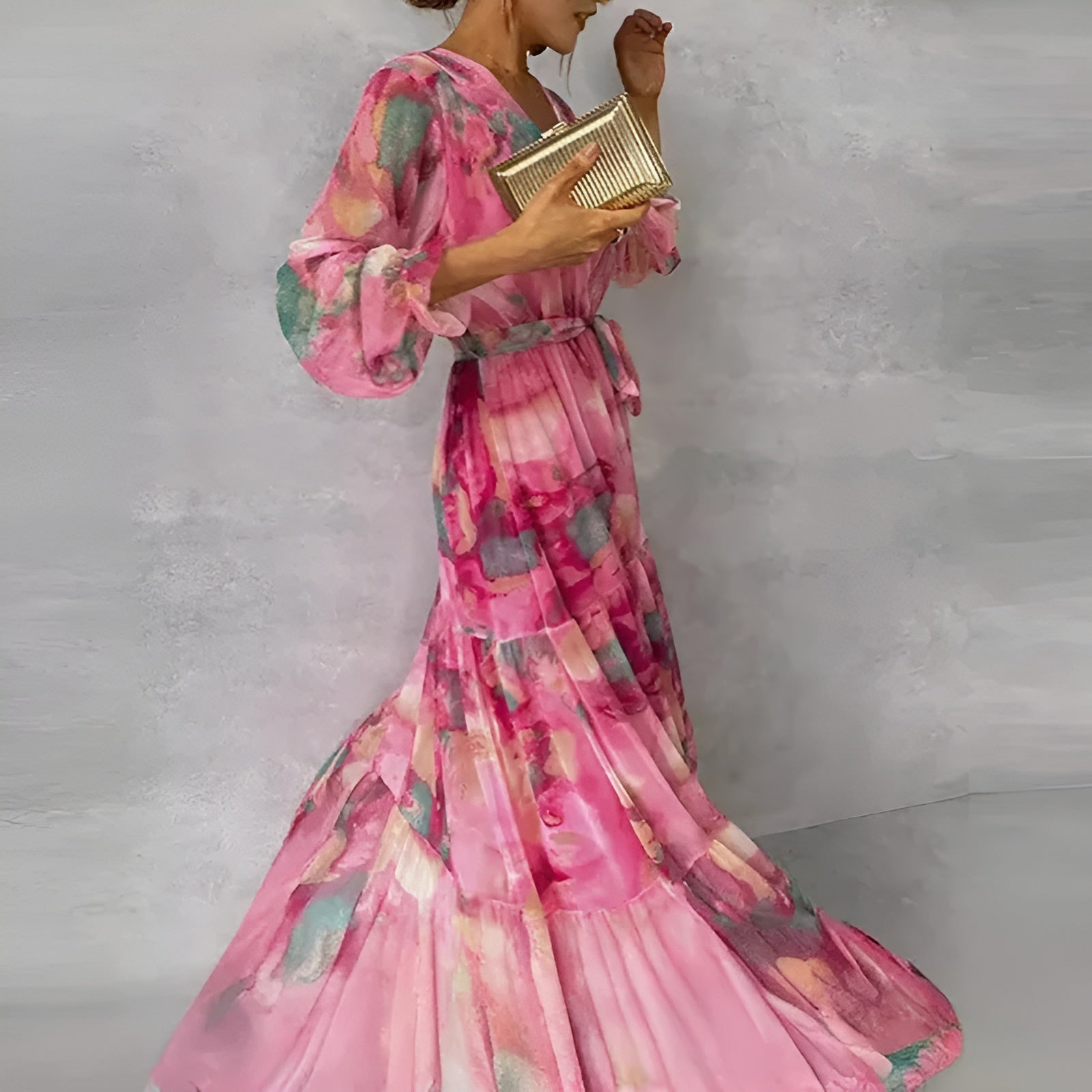 Nerina | Floral Elegance Dress