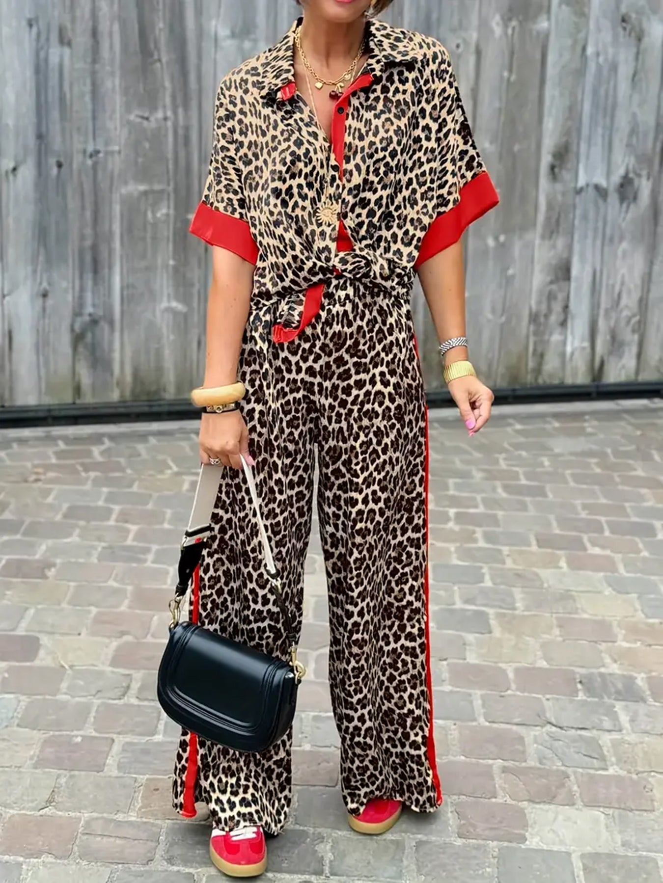 Vita | Leopard Print Ensemble