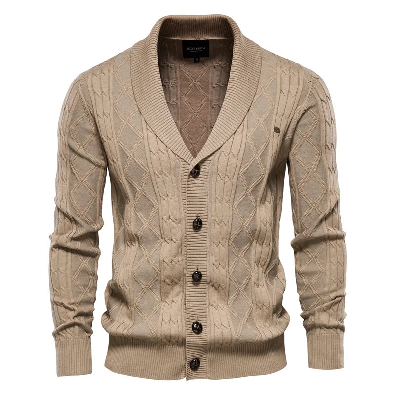 Gaspard | Fine Knit Cardigan