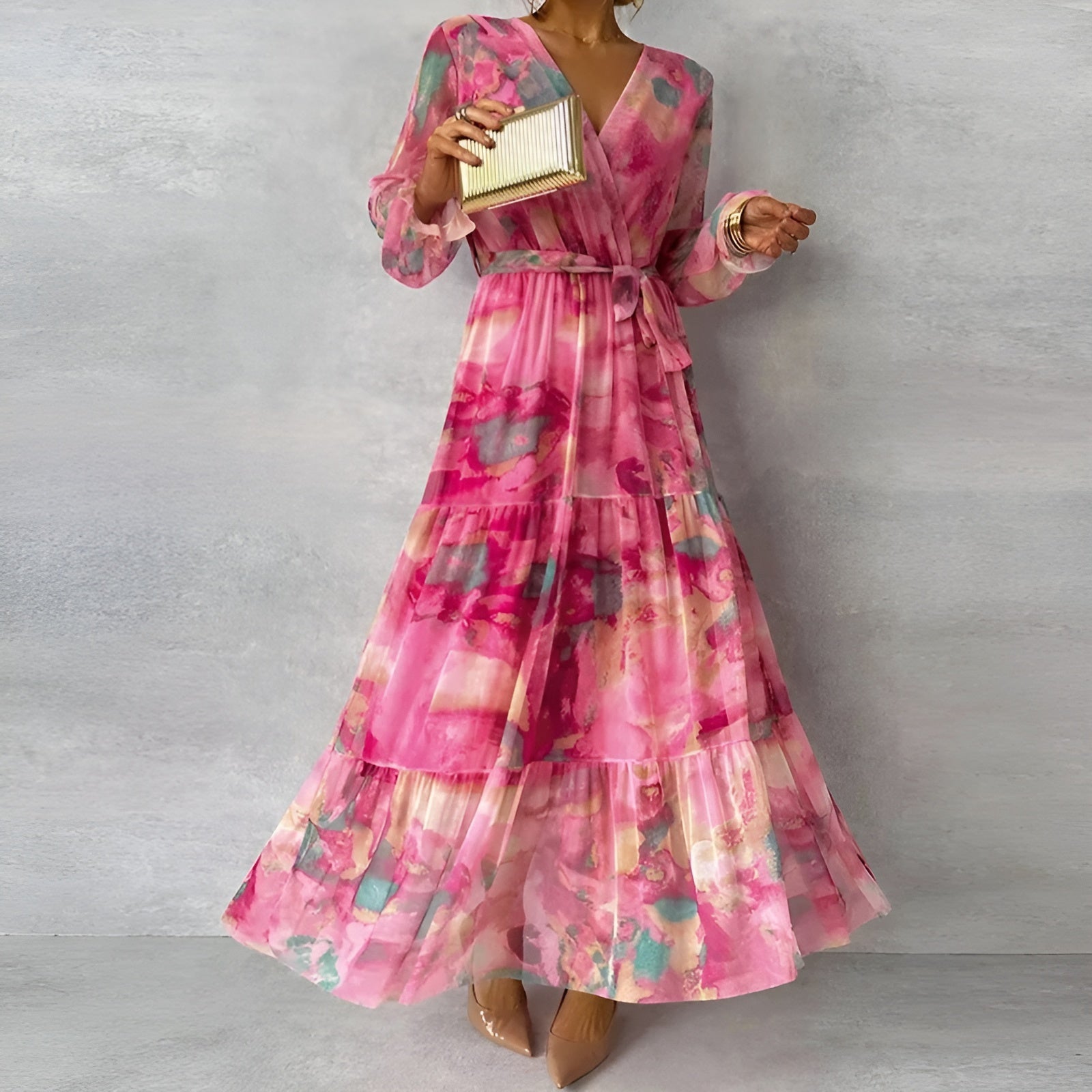 Nerina | Floral Elegance Dress