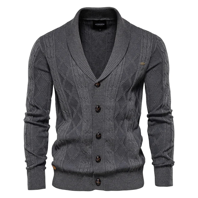 Gaspard | Fine Knit Cardigan