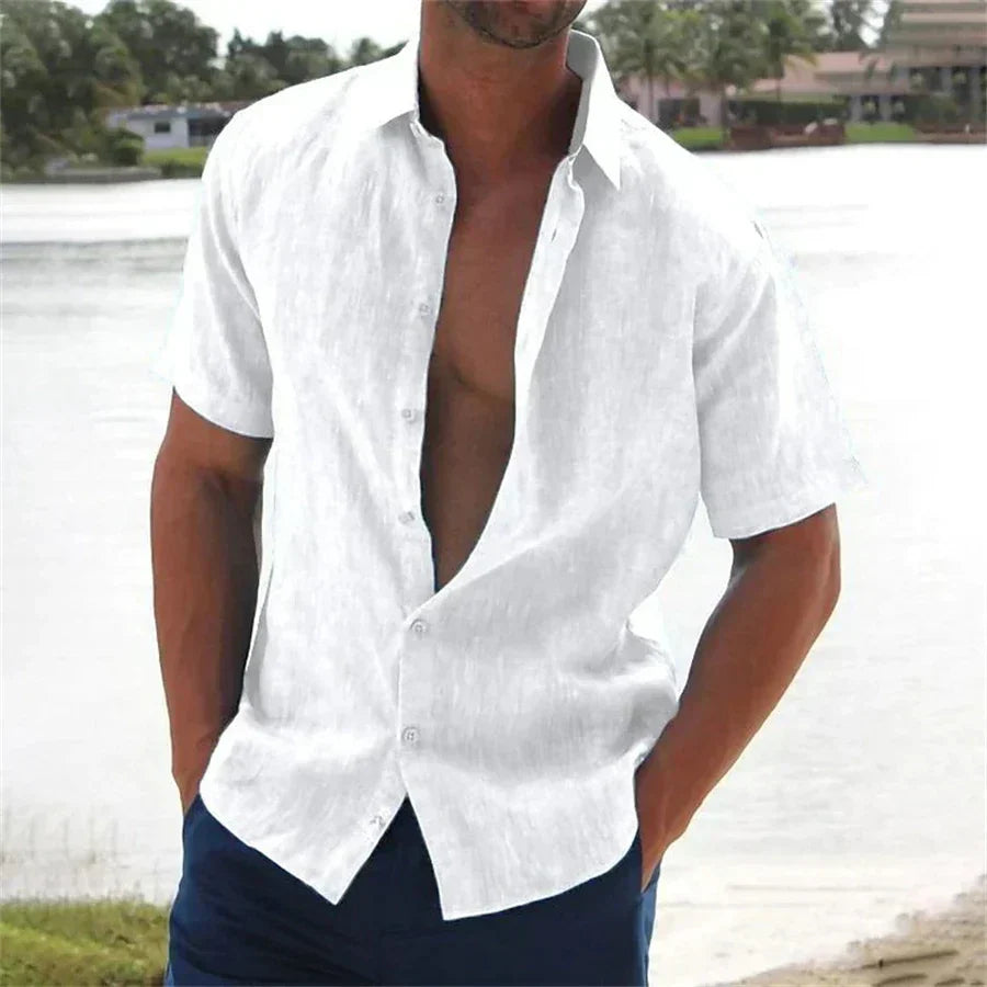 Lucas | Casual Linen Shirt
