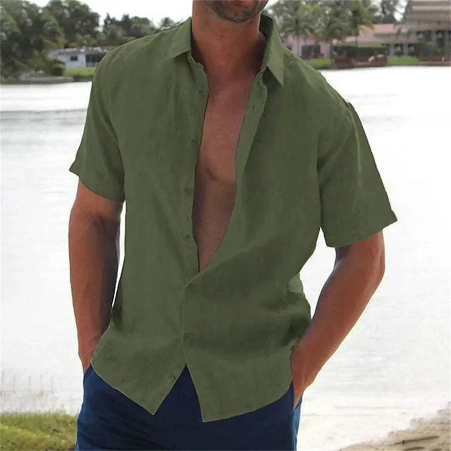 Lucas | Casual Linen Shirt