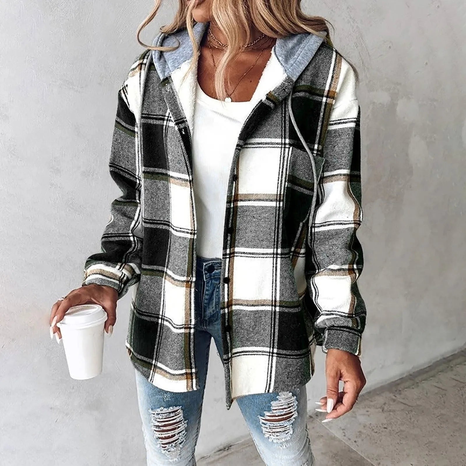 Zara | Chic Plaid Jacket