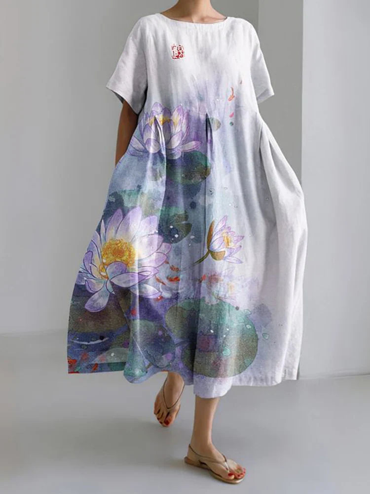 Lila | Élan Floral Dress