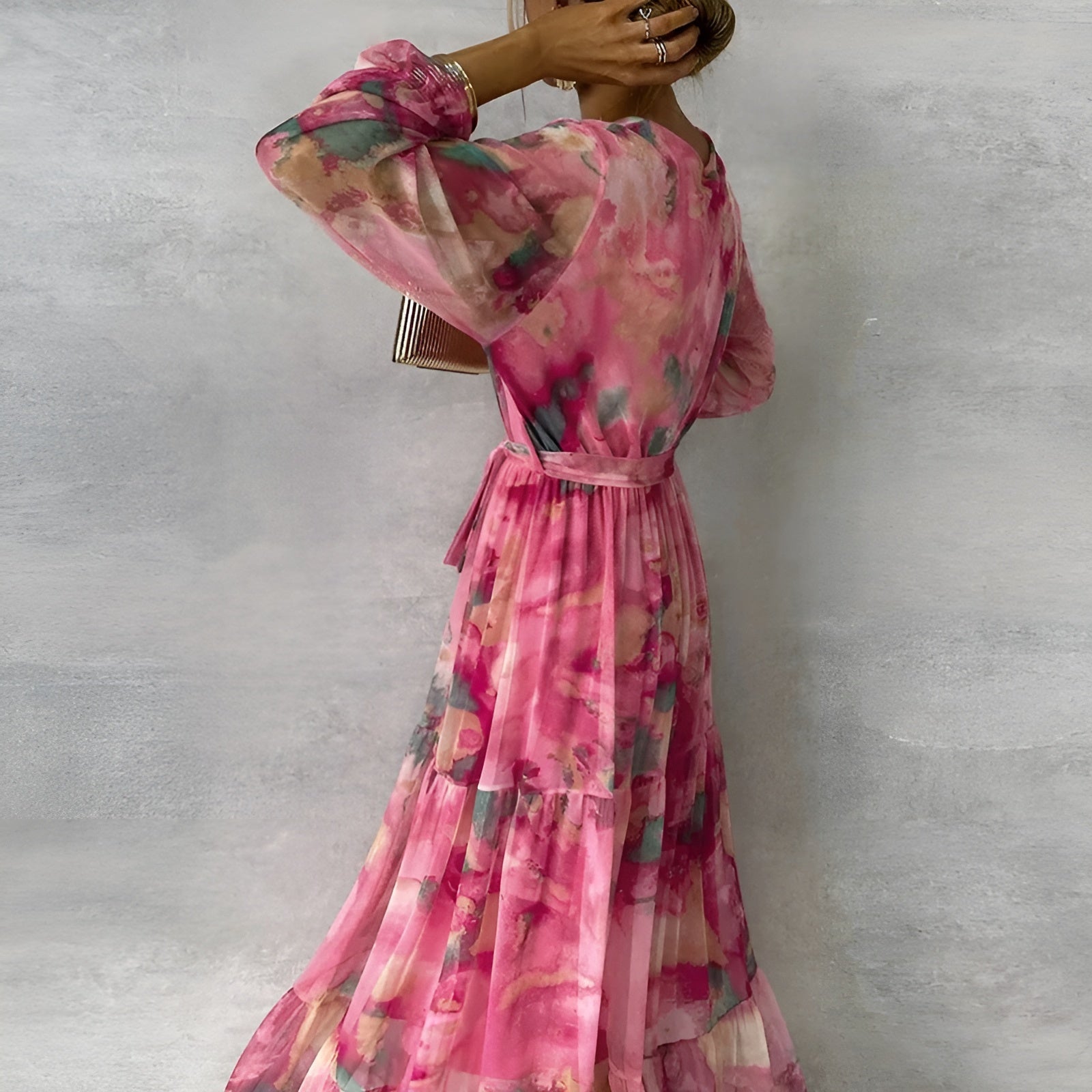 Nerina | Floral Elegance Dress