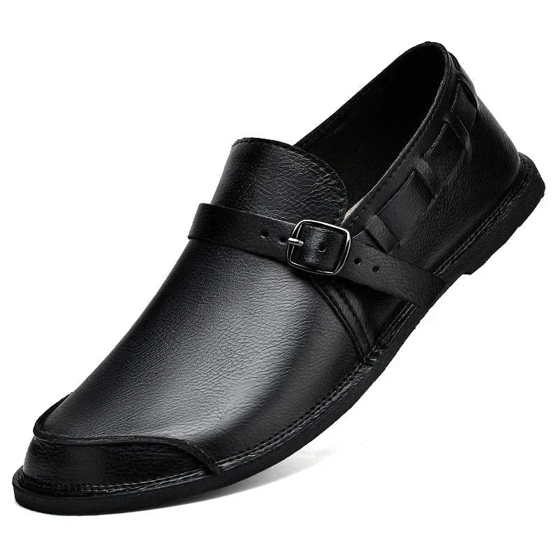 Lorenzo | Elegant Leather Loafers