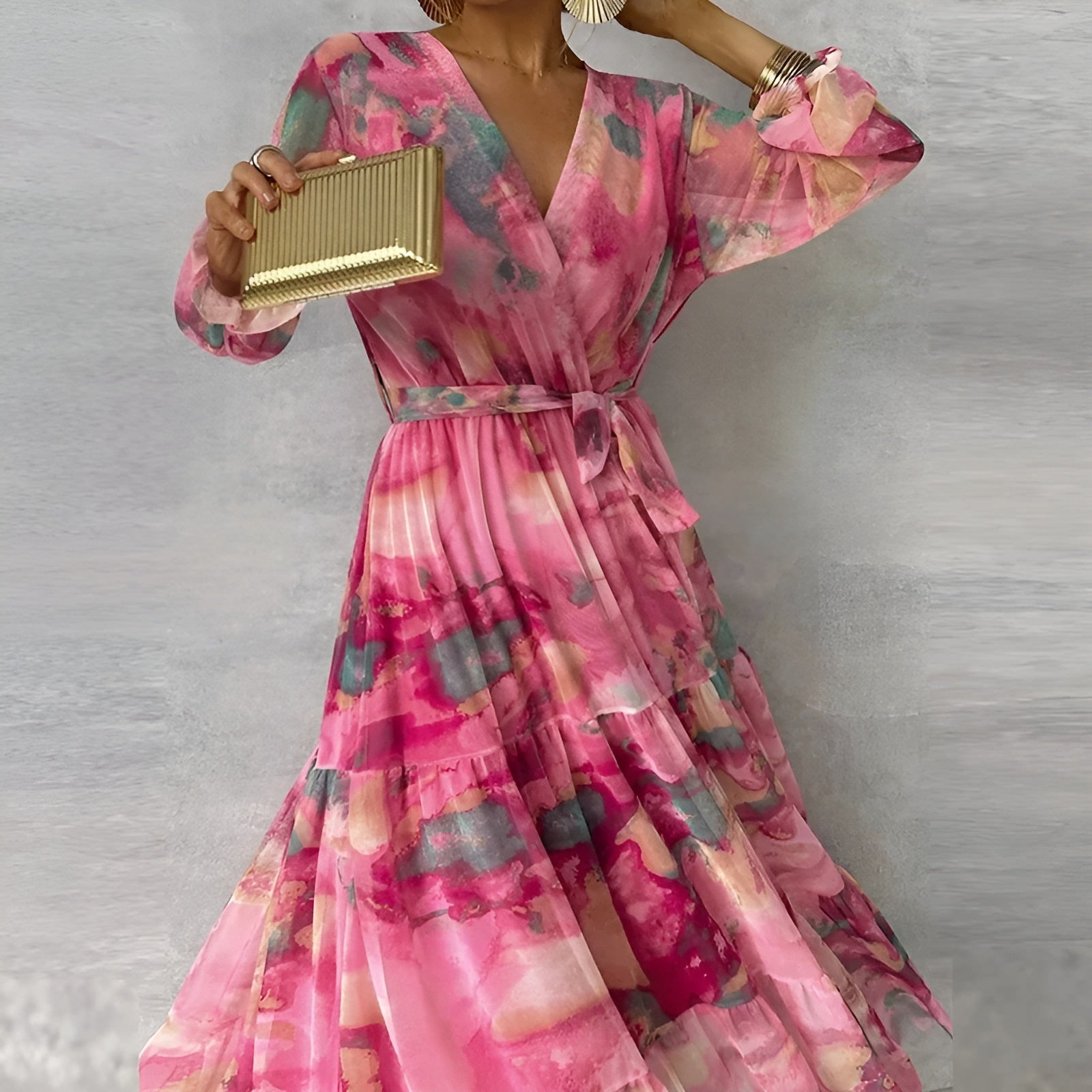 Nerina | Floral Elegance Dress