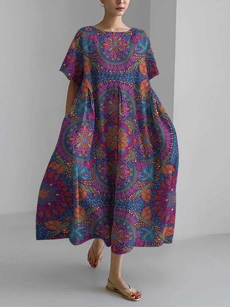 Lila | Élan Floral Dress