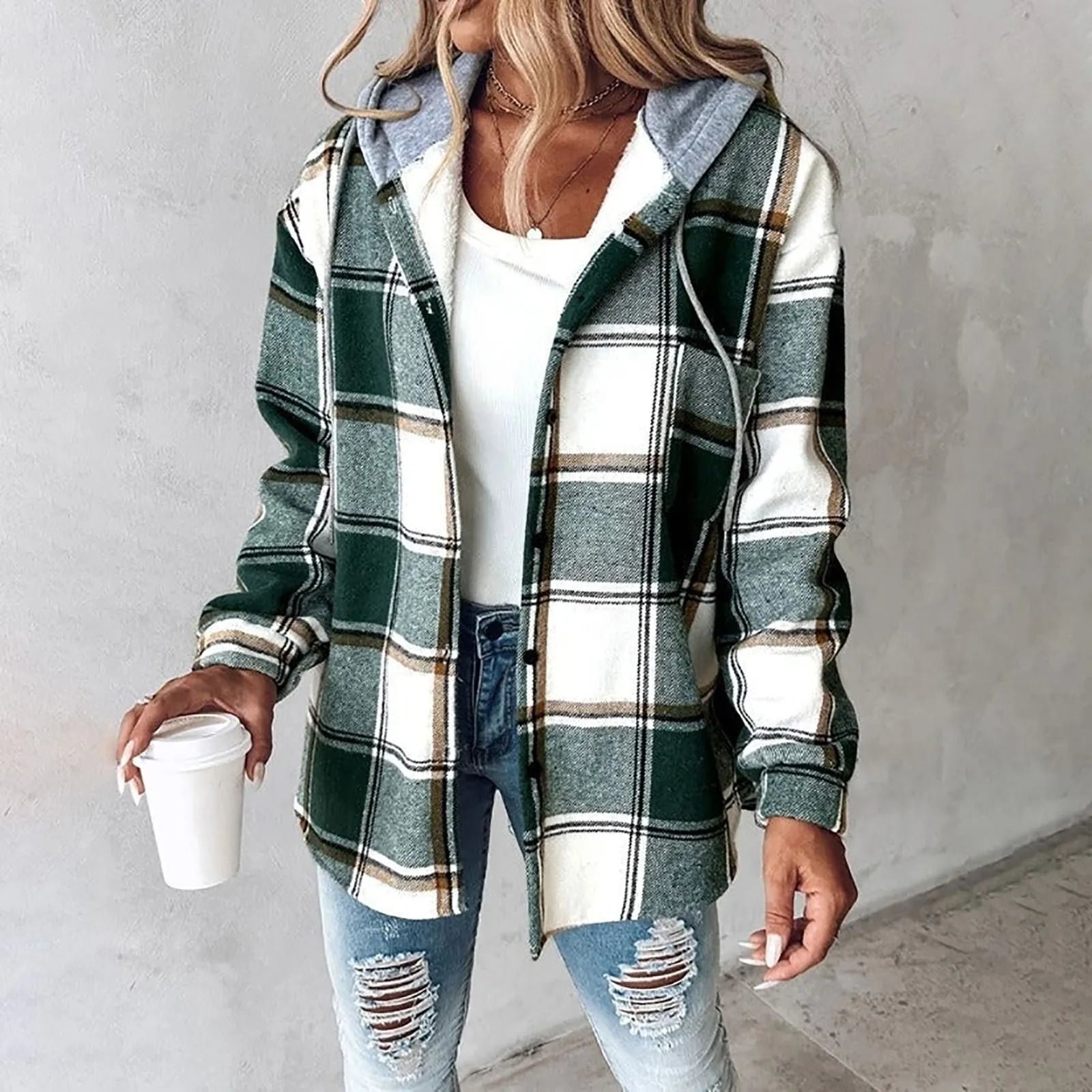 Zara | Chic Plaid Jacket