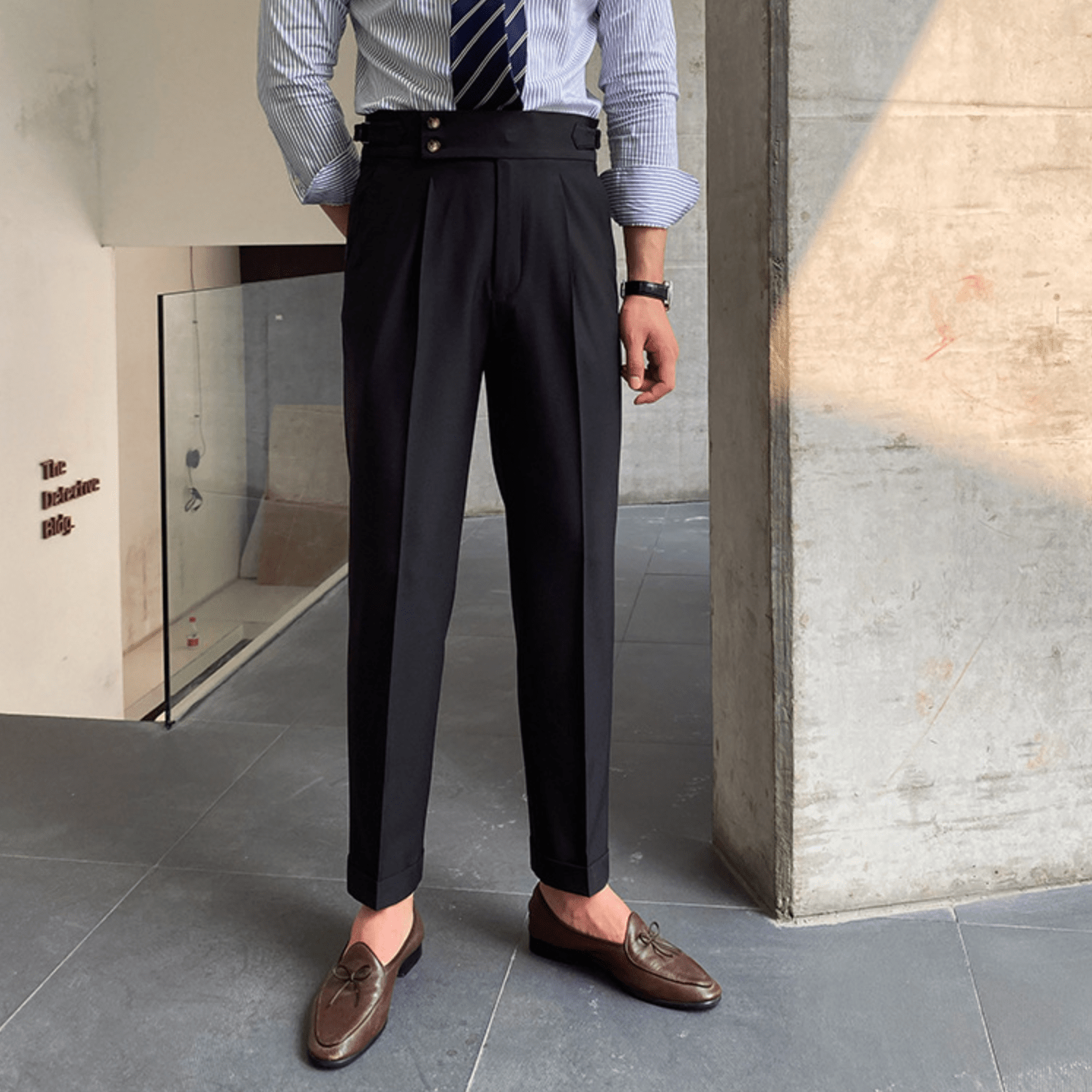 Edward | Stylish High-Waist Pants