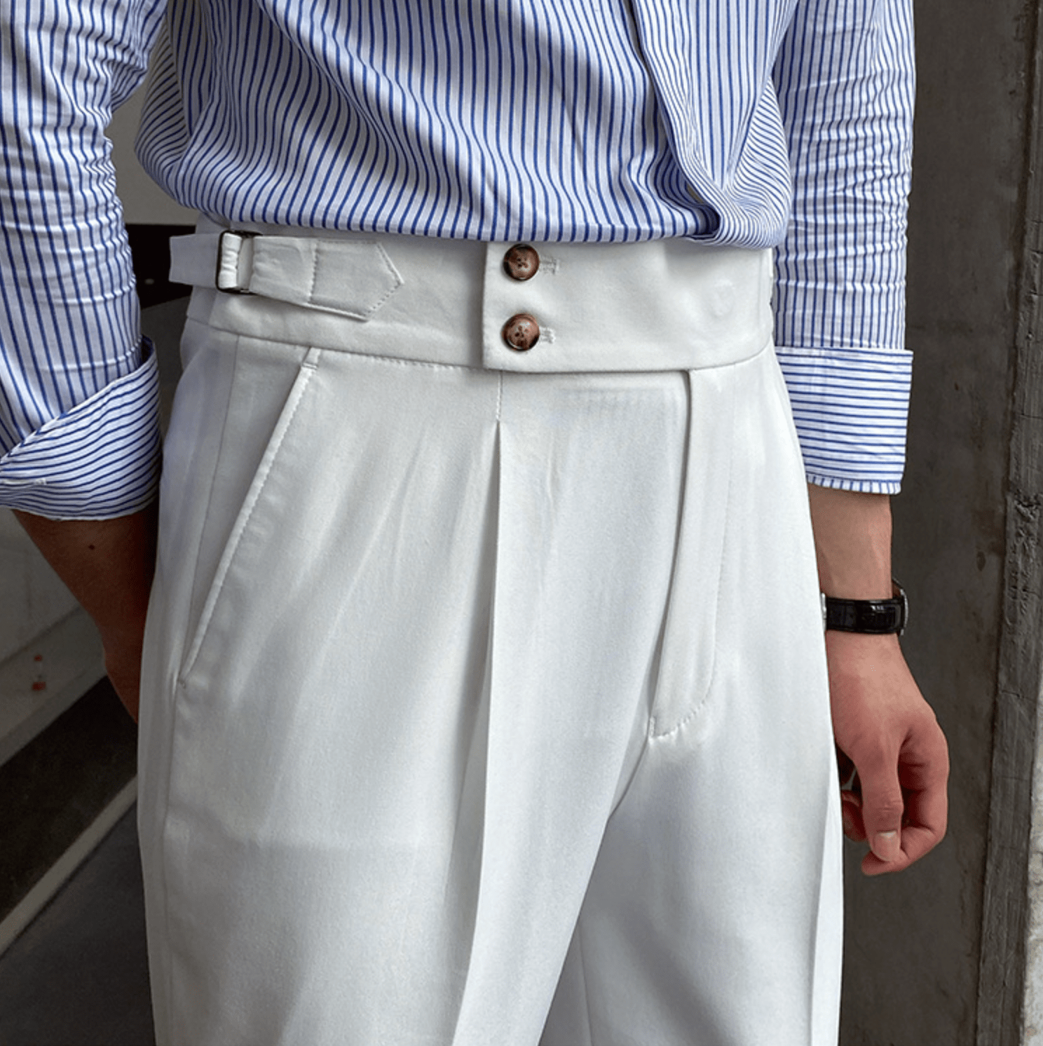 Edward | Stylish High-Waist Pants