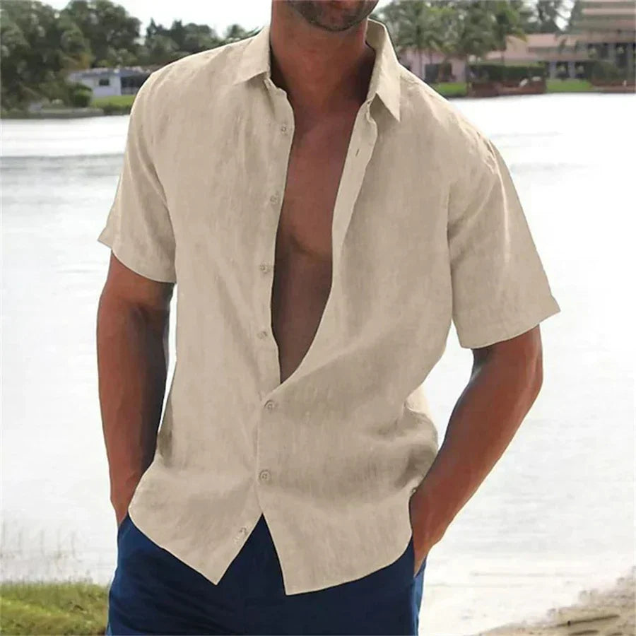 Lucas | Casual Linen Shirt