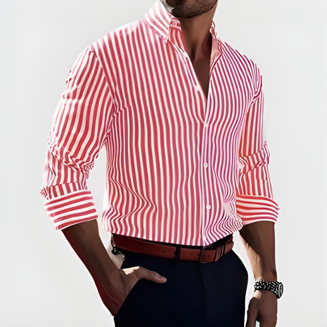 Kelvin | Elegant Striped Shirt