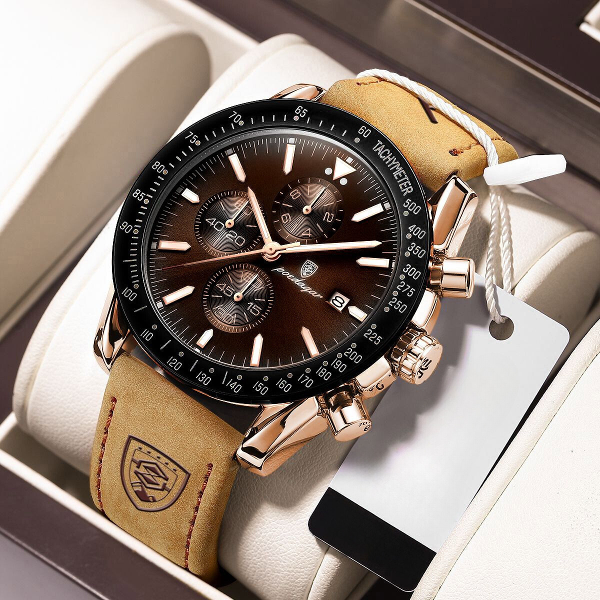 Olivier | Montre Élegante Brillante
