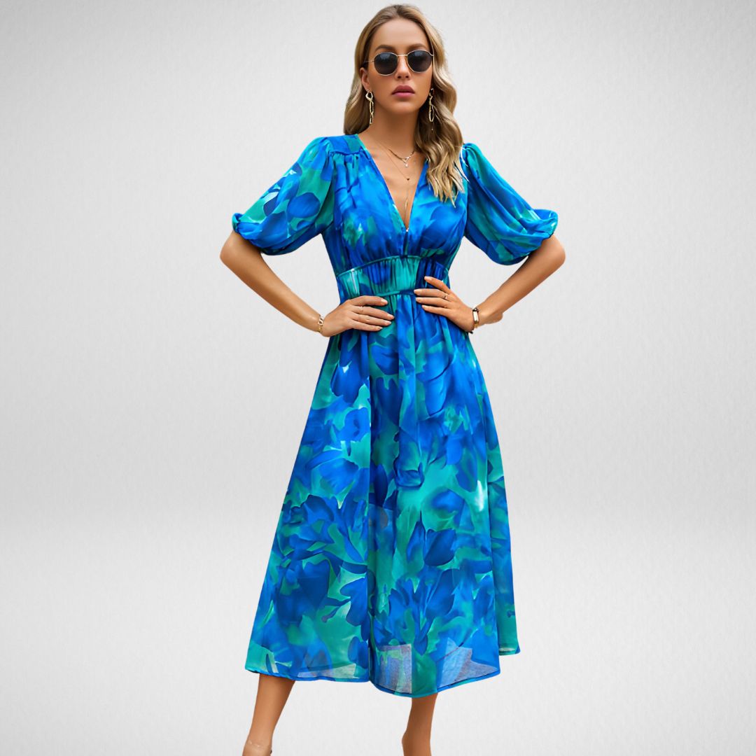 Stella | Elegant V-Neck Dress