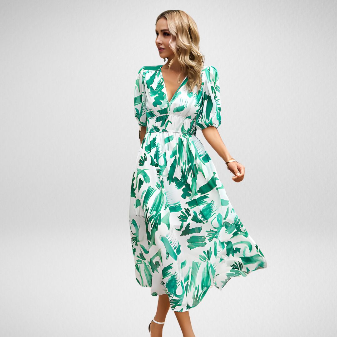Stella | Elegant V-Neck Dress