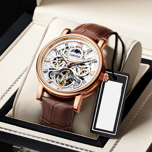 Olivier | Montre Cuir Élégante