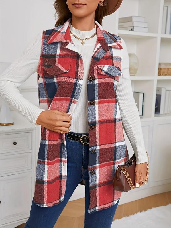 Ayla | Plaid Vest Chic