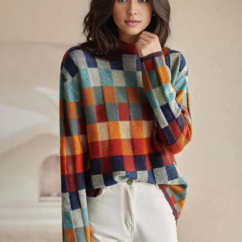 Louise | Chic Patchwork Dress