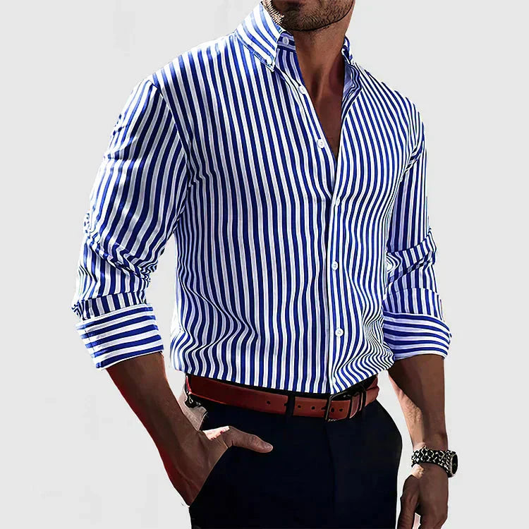 Kelvin | Elegant Striped Shirt