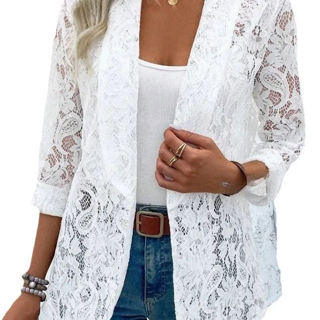 Lila | Lace Blazer