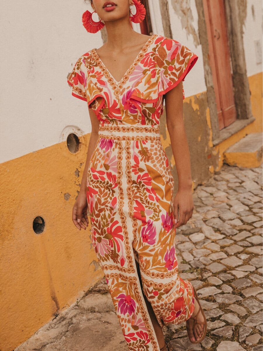 Faya | Elegant Maxi Dress