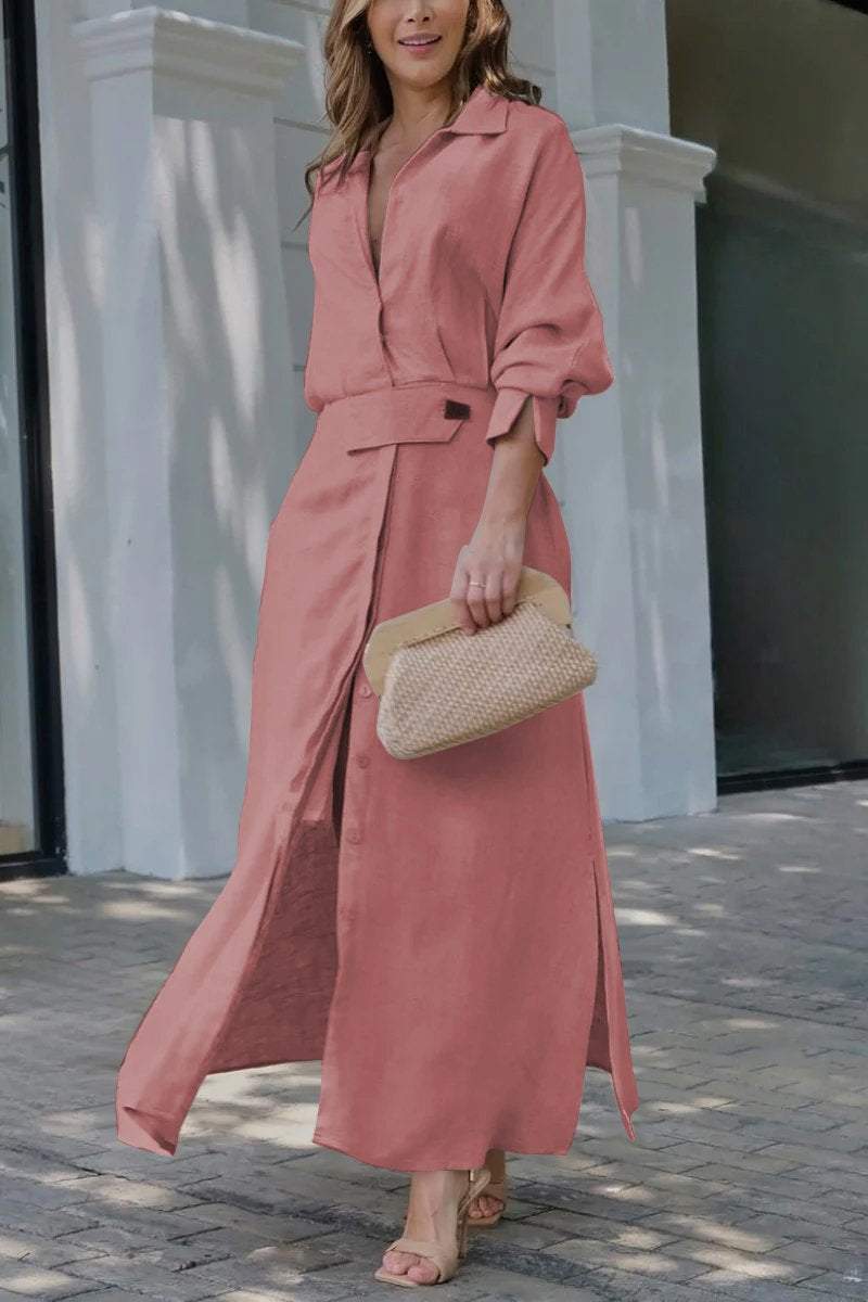 Mira | Elegant Linen Dress