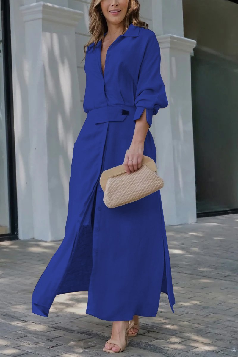 Mira | Elegant Linen Dress