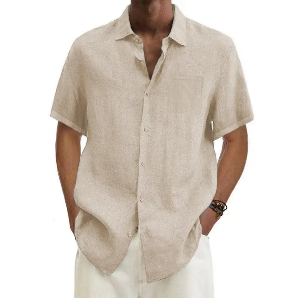 André | Linen Short Sleeve Shirt