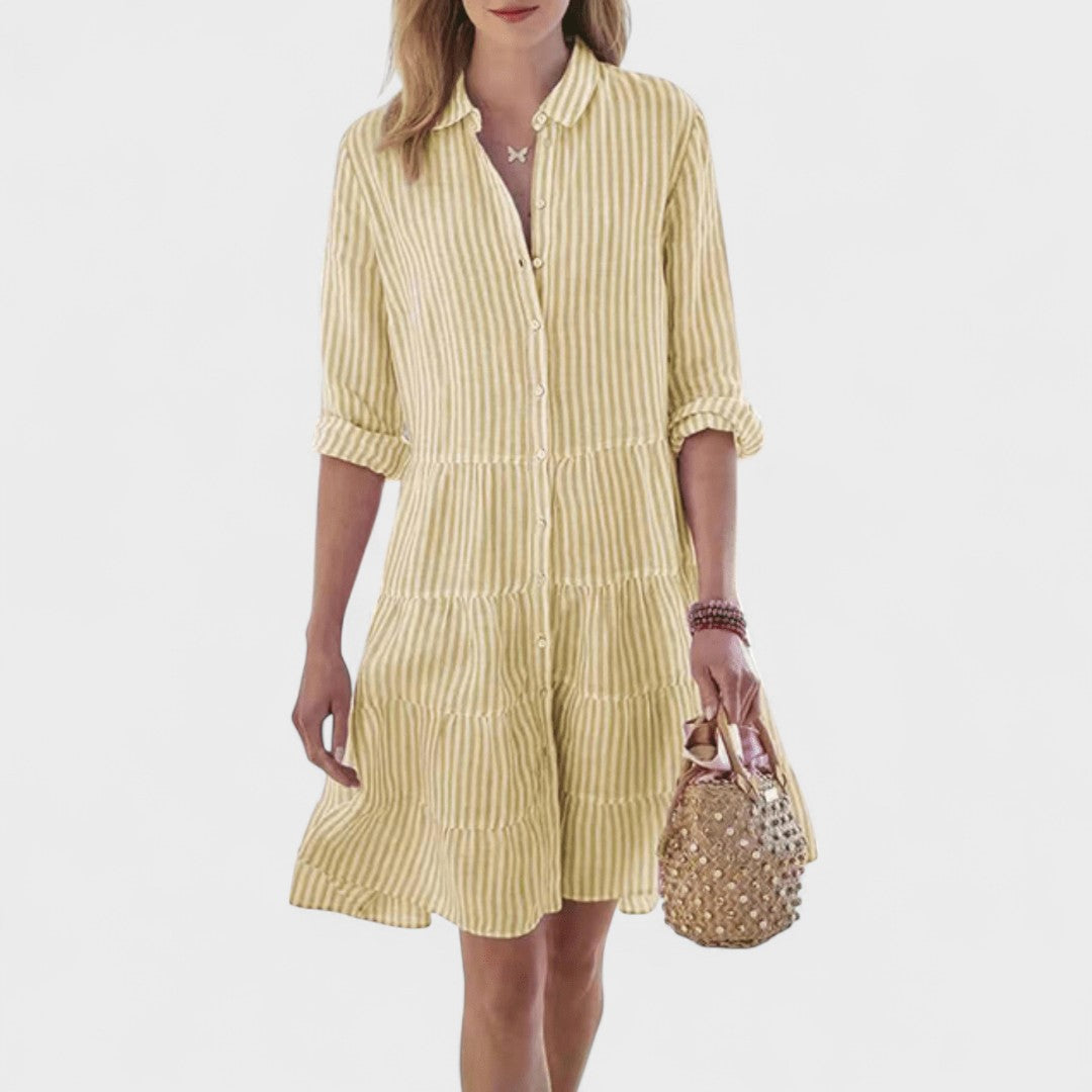 Aurélie | Striped Summer Dress