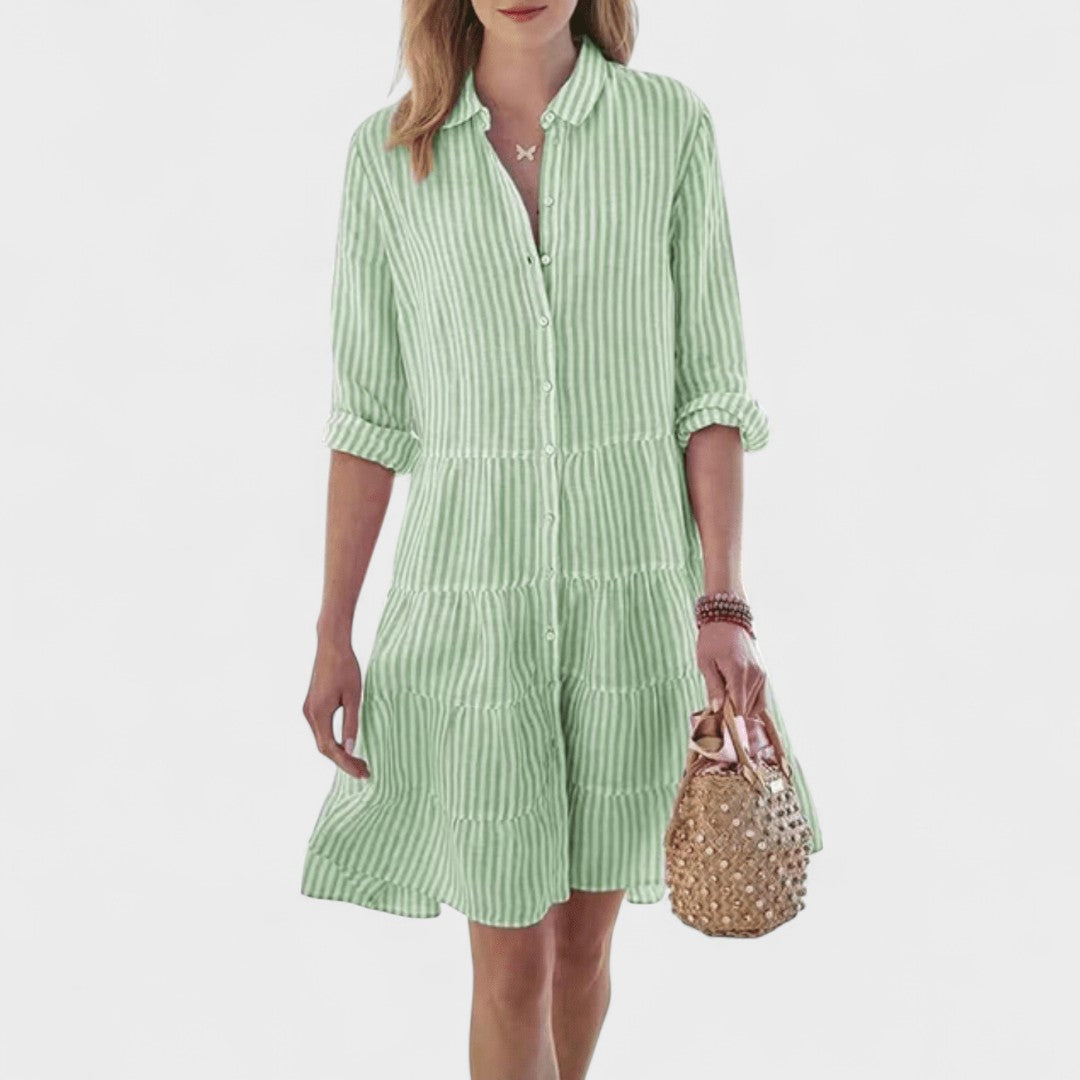 Aurélie | Striped Summer Dress