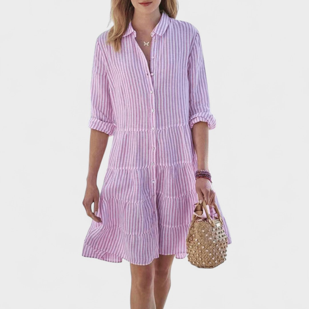 Aurélie | Striped Summer Dress