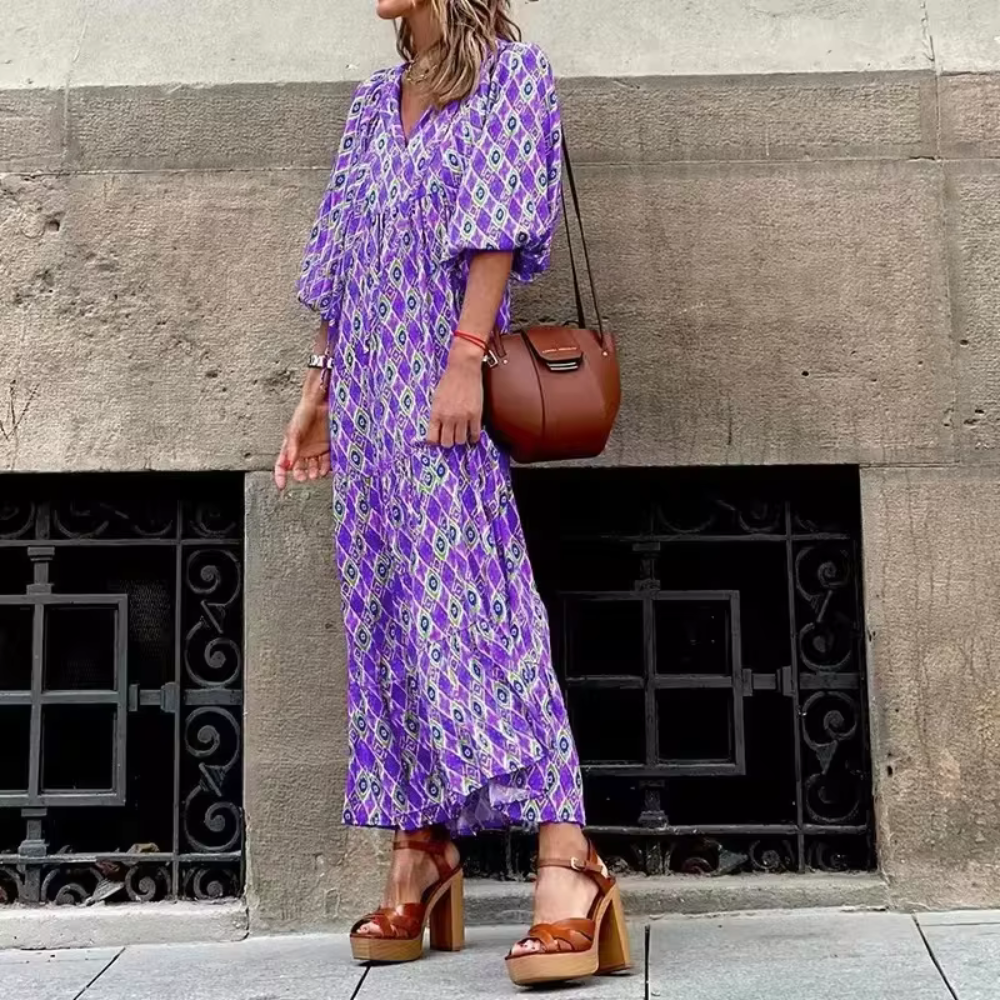 Sharon | Elegant Spring Robe