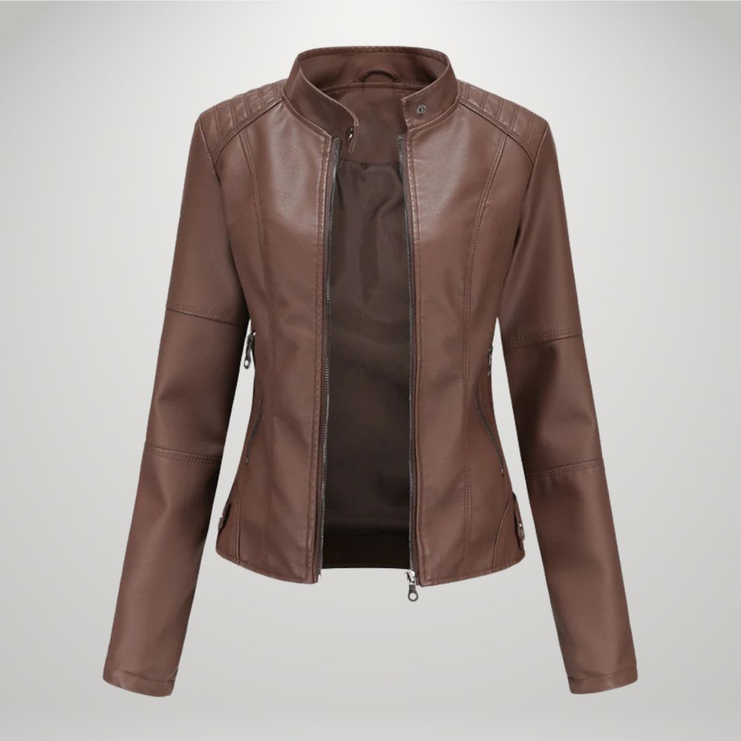 Mira | Casual Leather Jacket