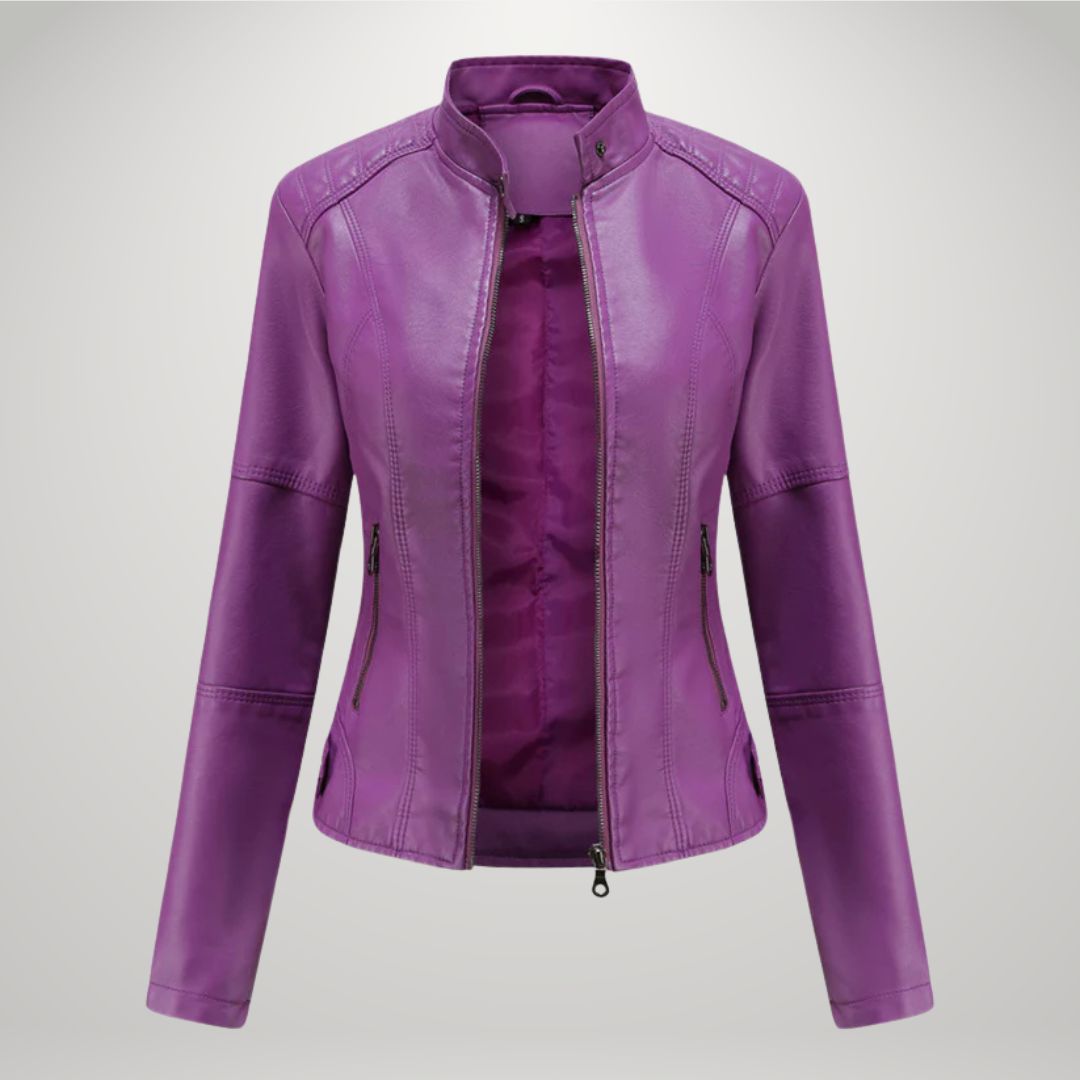 Mira | Casual Leather Jacket