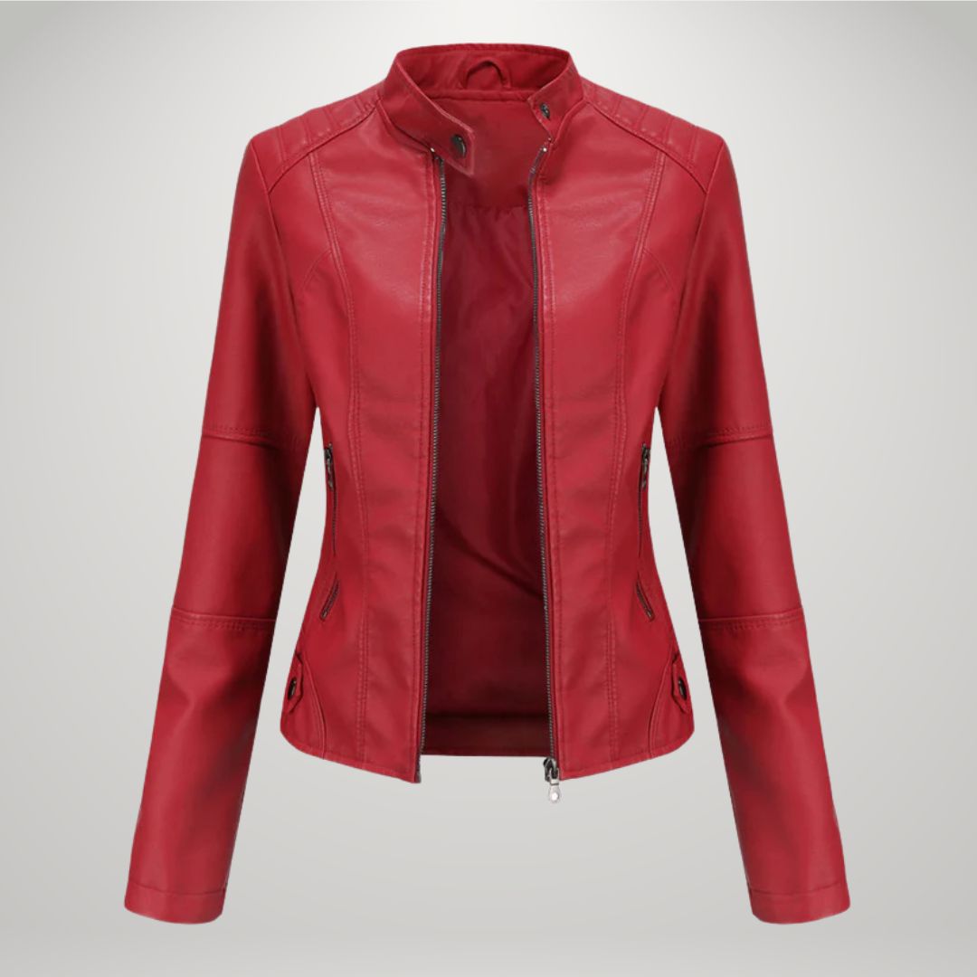 Mira | Casual Leather Jacket