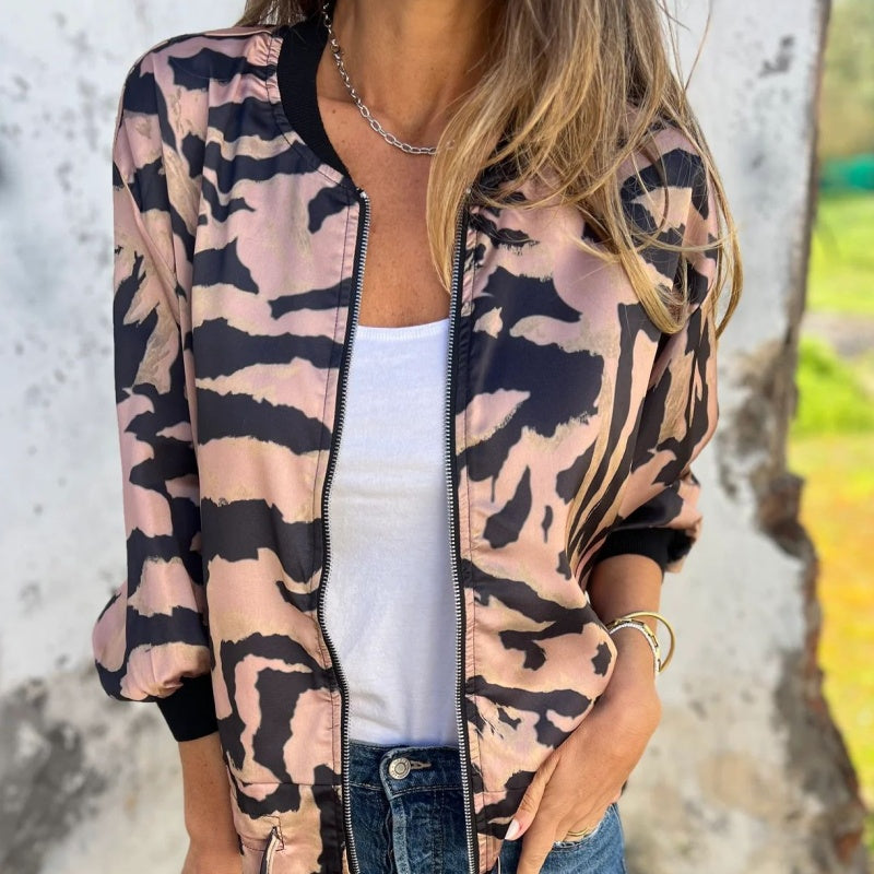 Zélie | Zebra Print Jacket