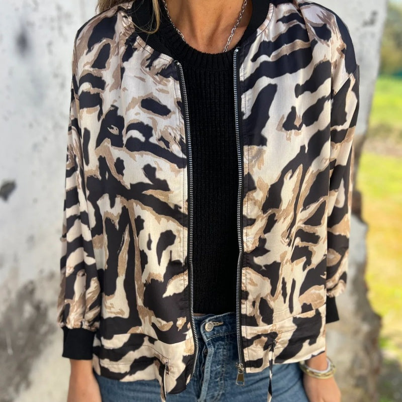 Zélie | Zebra Print Jacket