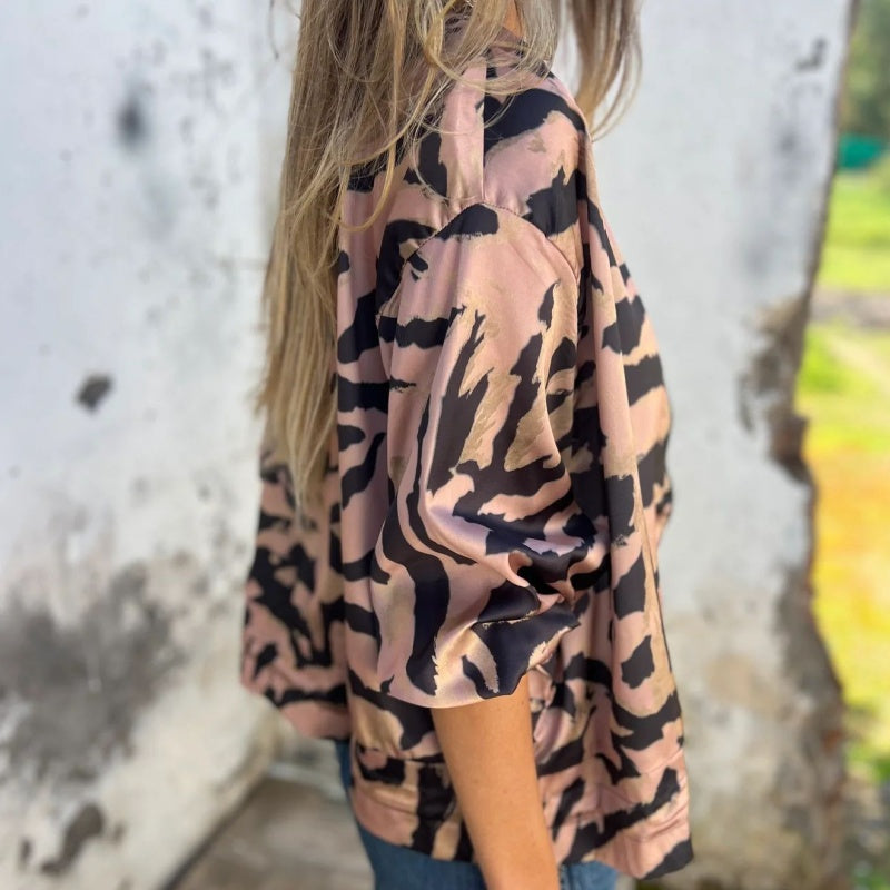 Zélie | Zebra Print Jacket