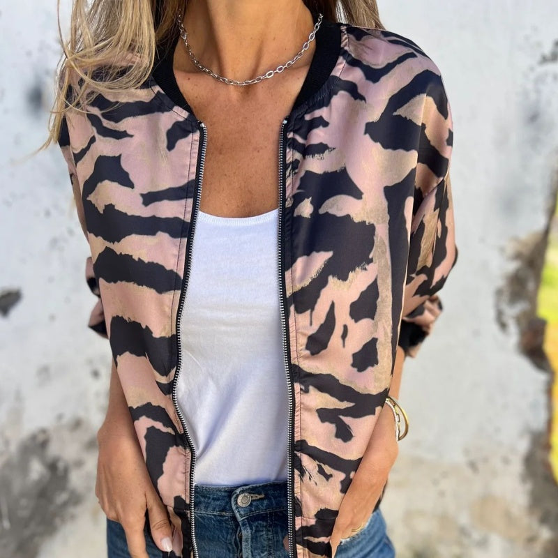 Zélie | Zebra Print Jacket