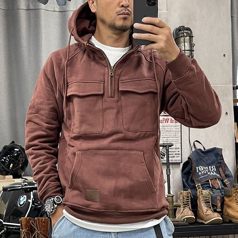 Xavier | Comfy Zip Hoodie
